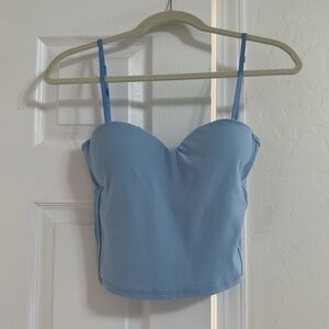 light blue camisole with padding